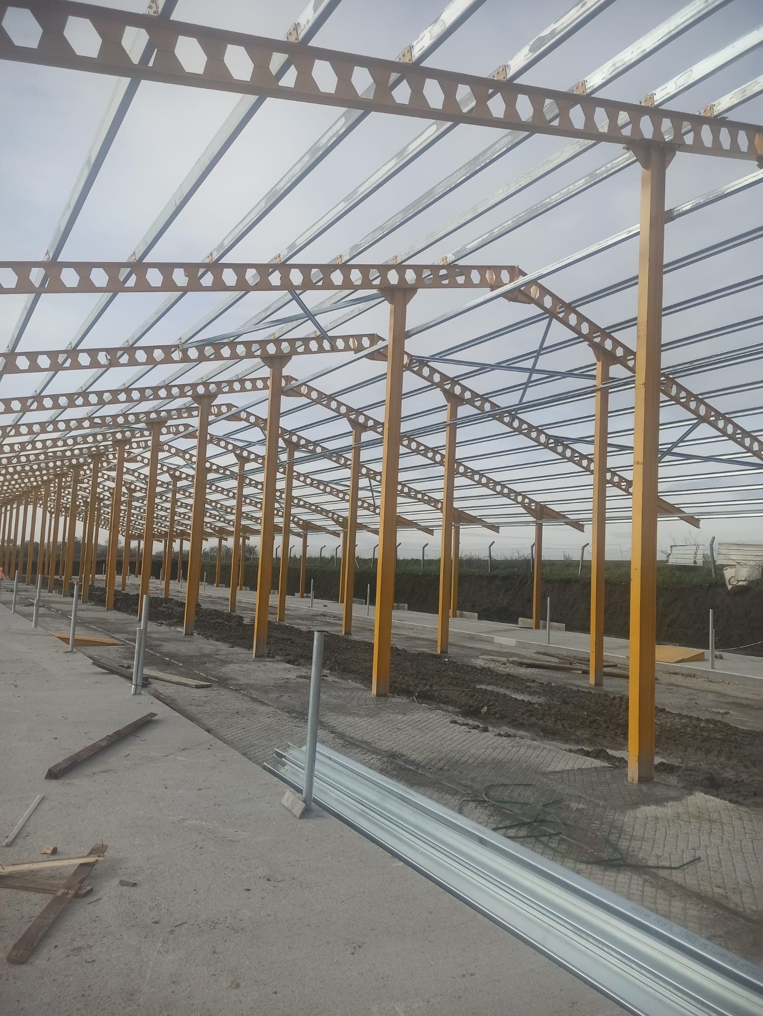 Fabrika çelik yapıları - CNN Mühendislik