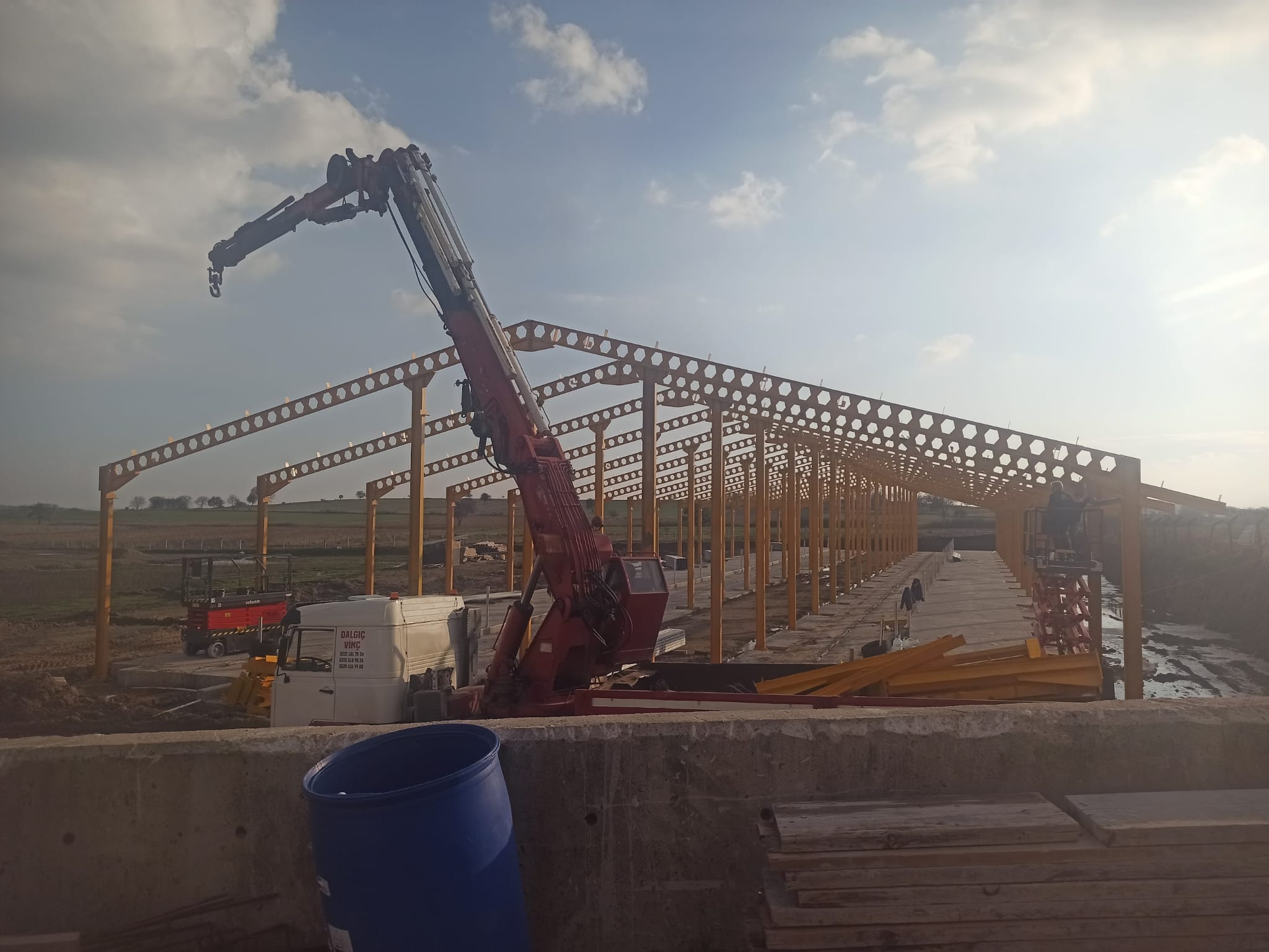 Fabrika çelik yapı dönüşümü - CNN Mühendislik